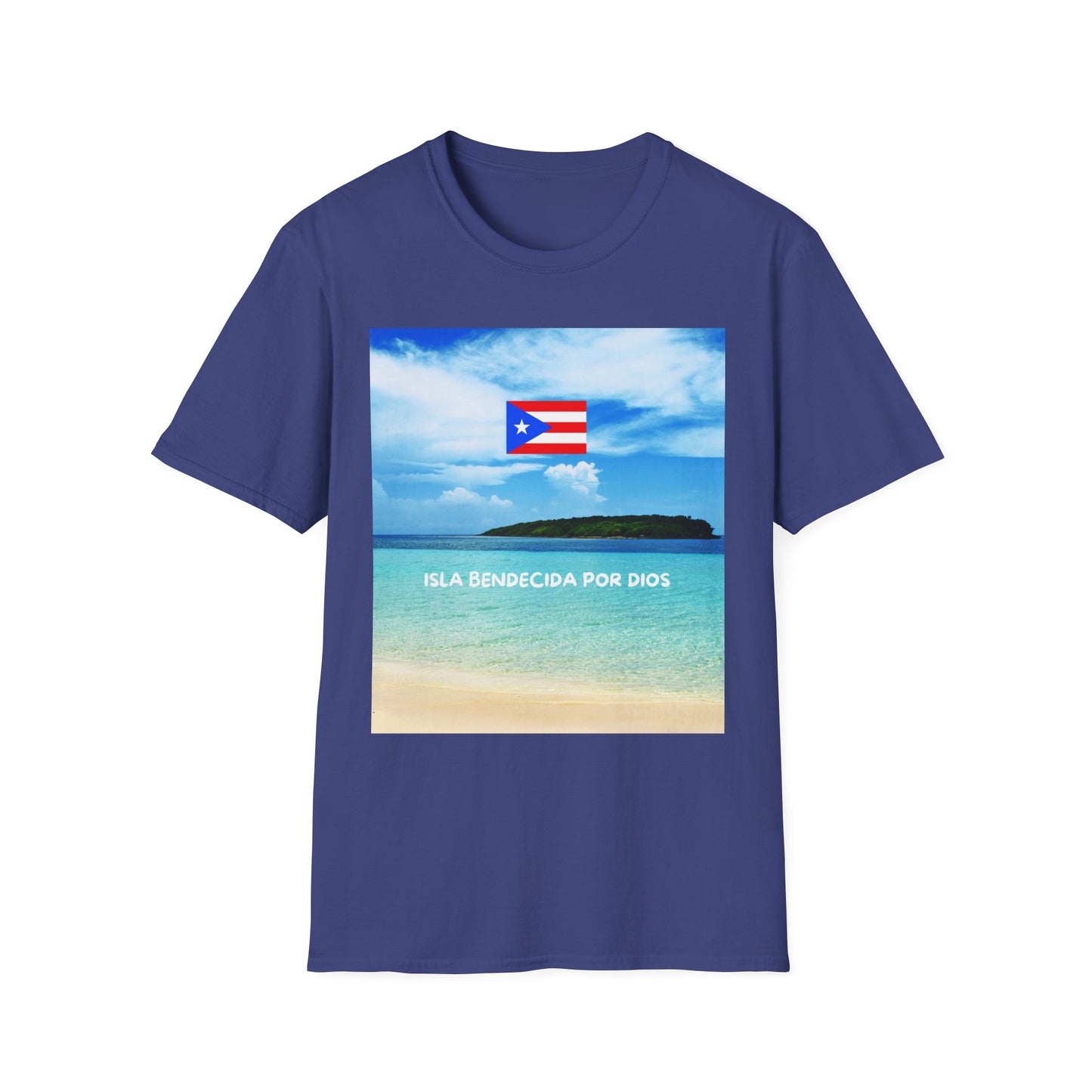 Puerto Rico Pride T-Shirt, Beach Vacation Tee, Unisex Graphic Shirt, Lighthouse Design, Caribbean Summer Wear