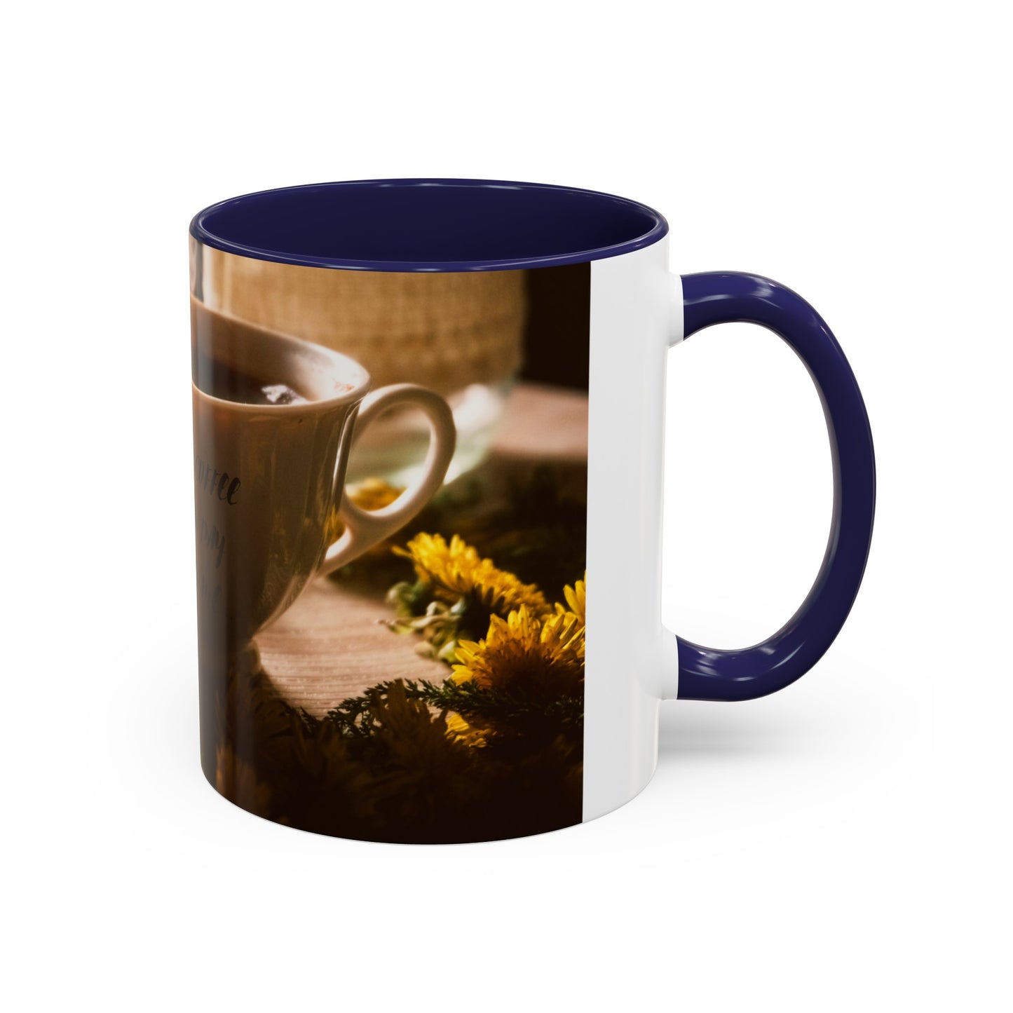 A NEW COFFEE A NEW DAY A NEW ME... Accent Coffee Mug, 11oz