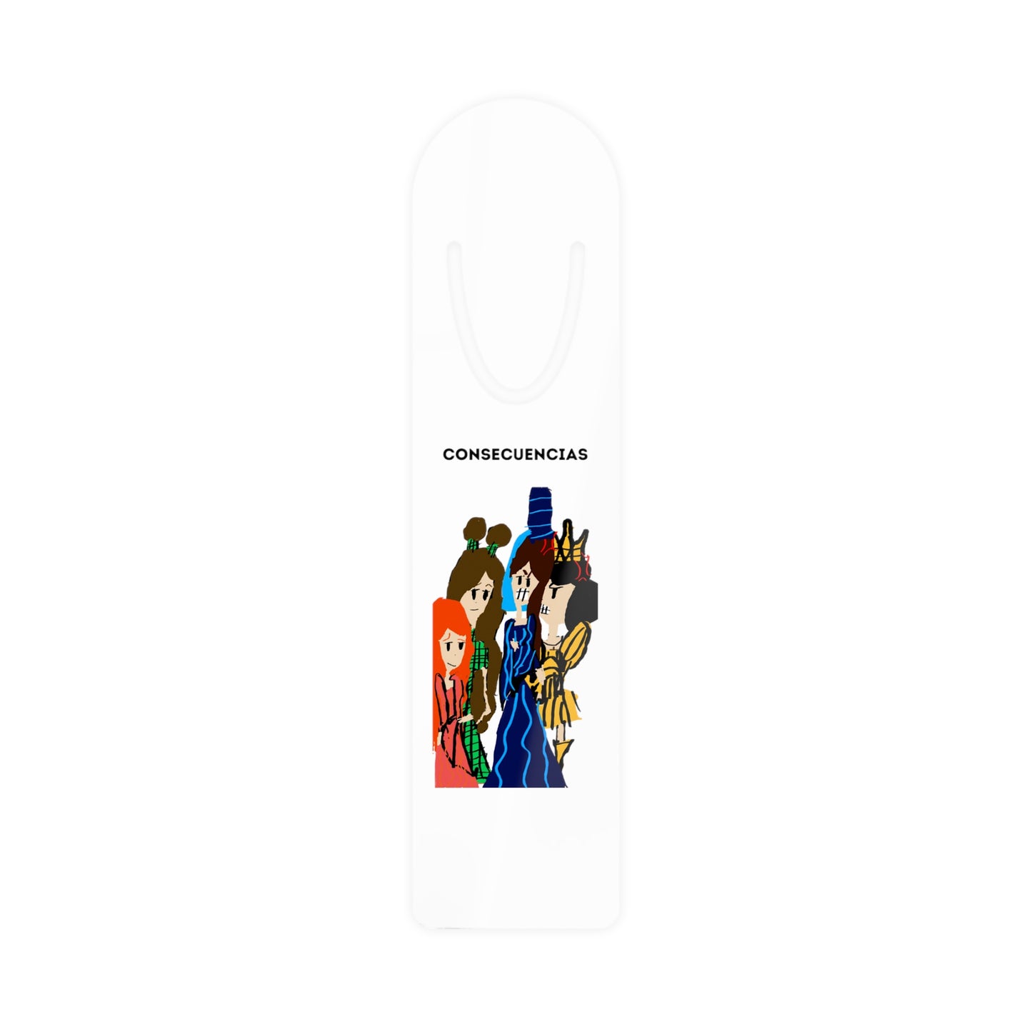 CONSECUENCIAS ISAAC IDYER ARTS DESINGS Bookmark
