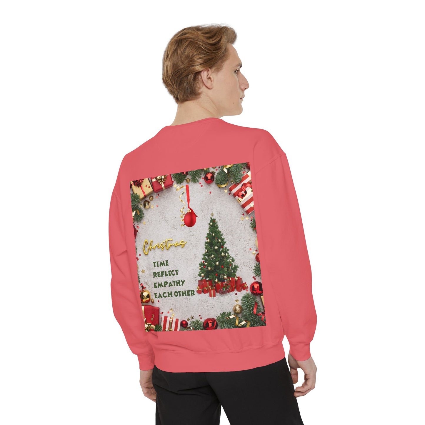 Cozy Holiday Sweatshirt - A New Life, New Hope, New Beginning, Christmas Gift, Unisex Apparel, Festive Wear, Winter Fashion