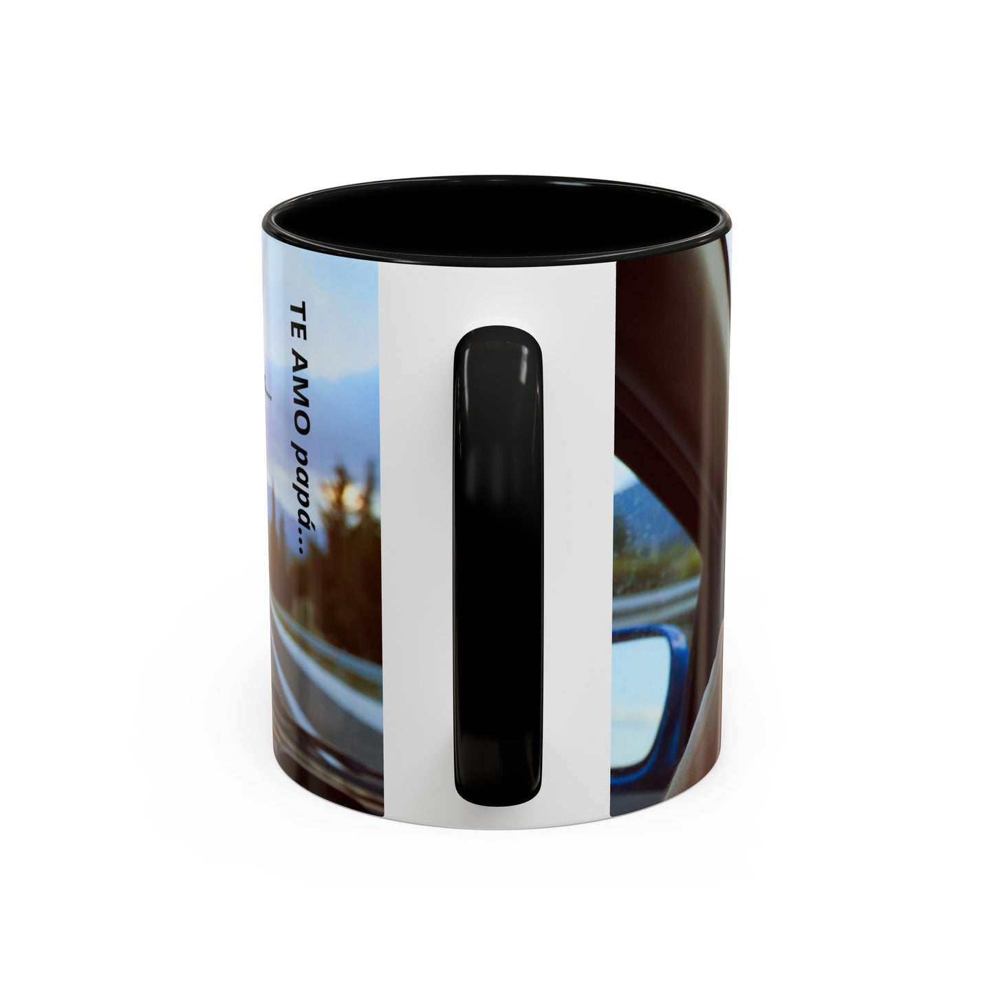 Gracias papá Accent Coffee Mug (11, 15oz)