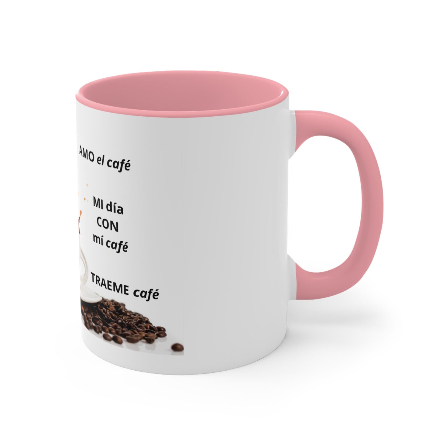 NEW ME IM AMO EL Café Accent Mugs