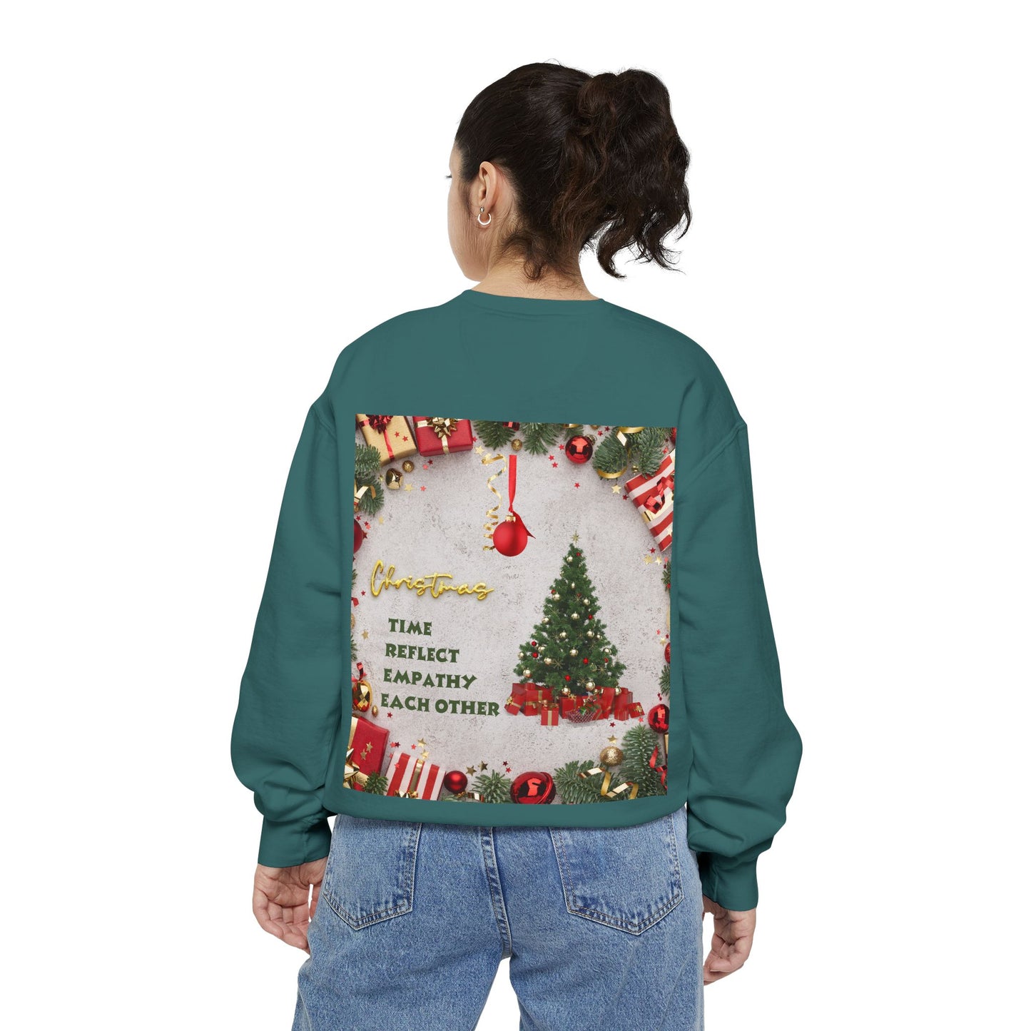 Cozy Holiday Sweatshirt - A New Life, New Hope, New Beginning, Christmas Gift, Unisex Apparel, Festive Wear, Winter Fashion