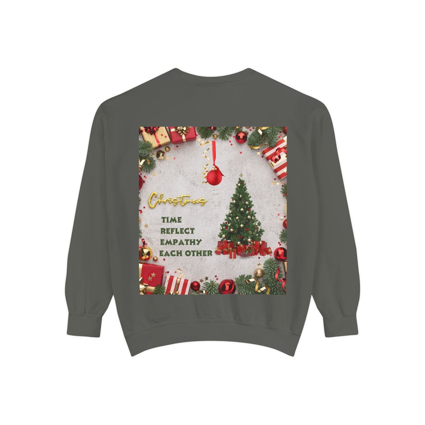 Cozy Holiday Sweatshirt - A New Life, New Hope, New Beginning, Christmas Gift, Unisex Apparel, Festive Wear, Winter Fashion