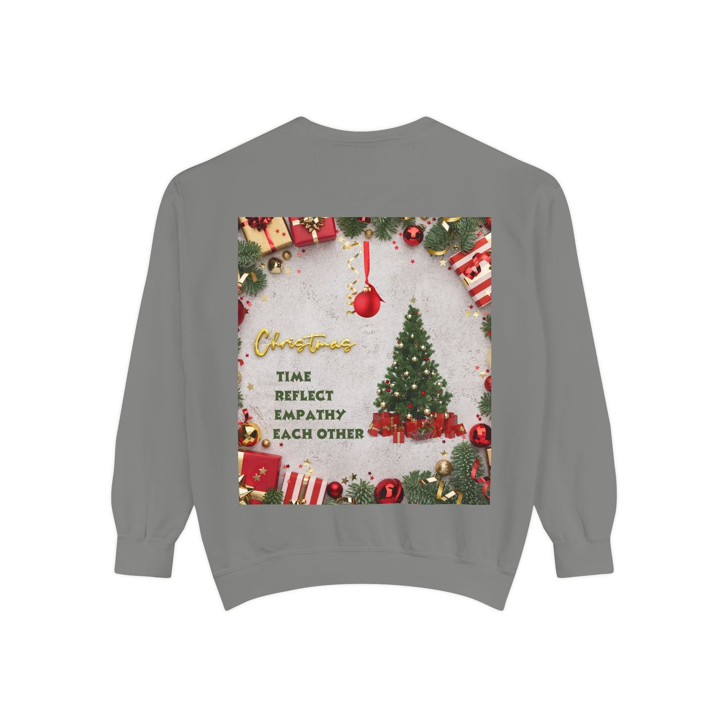 Cozy Holiday Sweatshirt - A New Life, New Hope, New Beginning, Christmas Gift, Unisex Apparel, Festive Wear, Winter Fashion