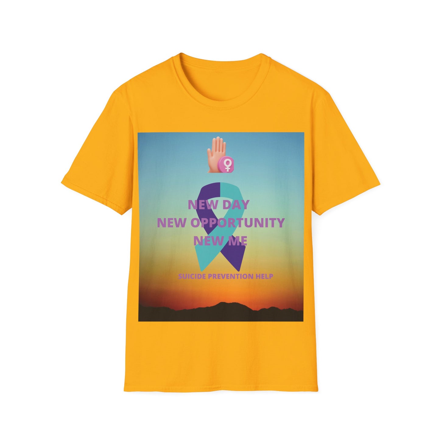 SUICIDE PREVENTION Unisex Softstyle T-Shirt