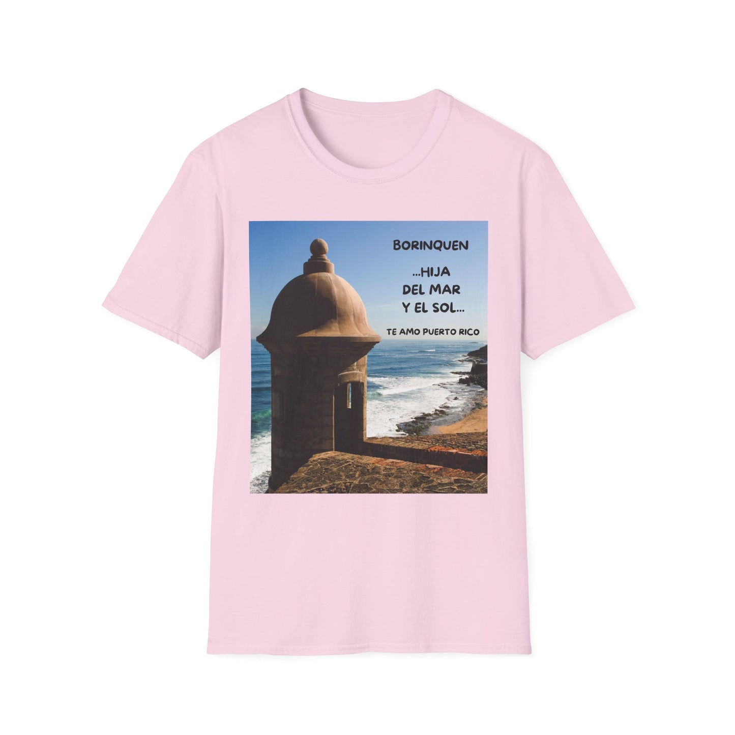Puerto Rico Pride T-Shirt, Comfortable Tees for Celebrations, Gift for Travel Lovers, Unisex Softstyle T-Shirt, Tropical Vibe Apparel