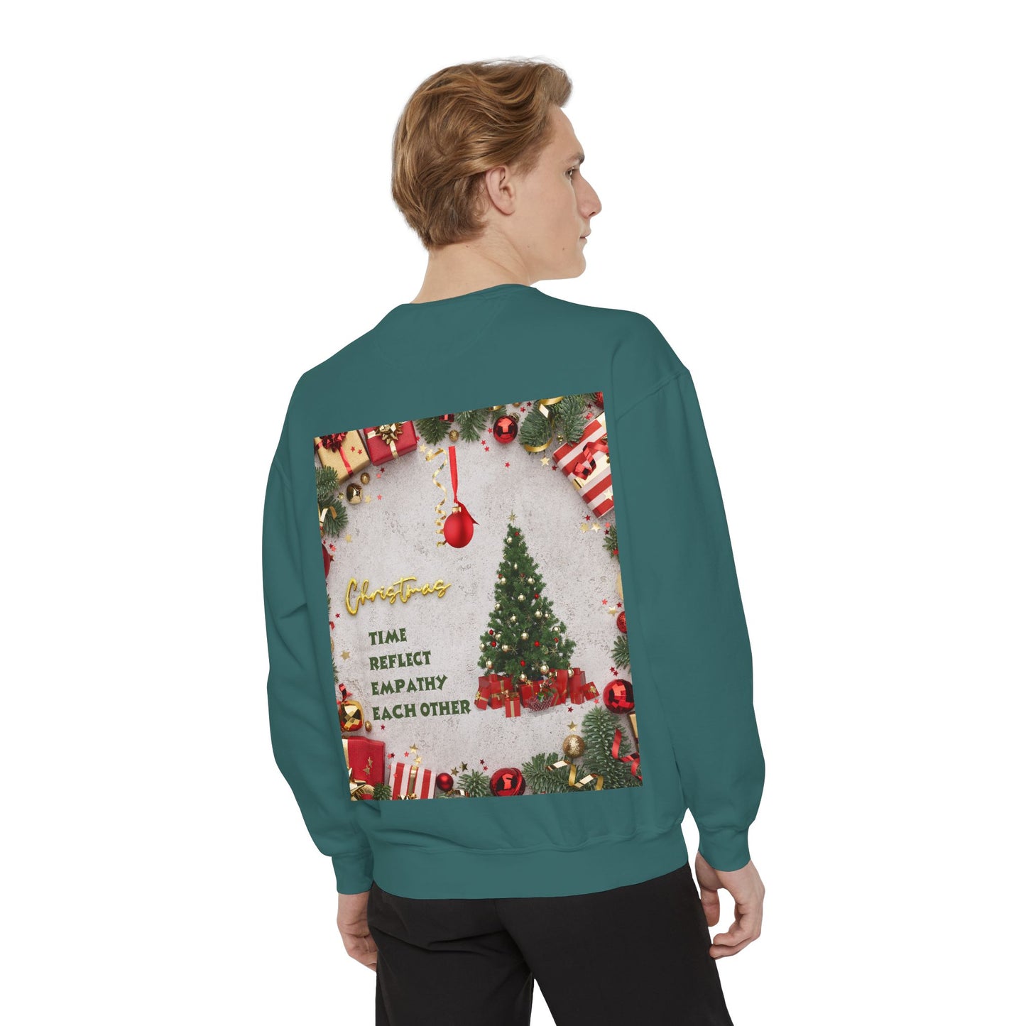 Cozy Holiday Sweatshirt - A New Life, New Hope, New Beginning, Christmas Gift, Unisex Apparel, Festive Wear, Winter Fashion
