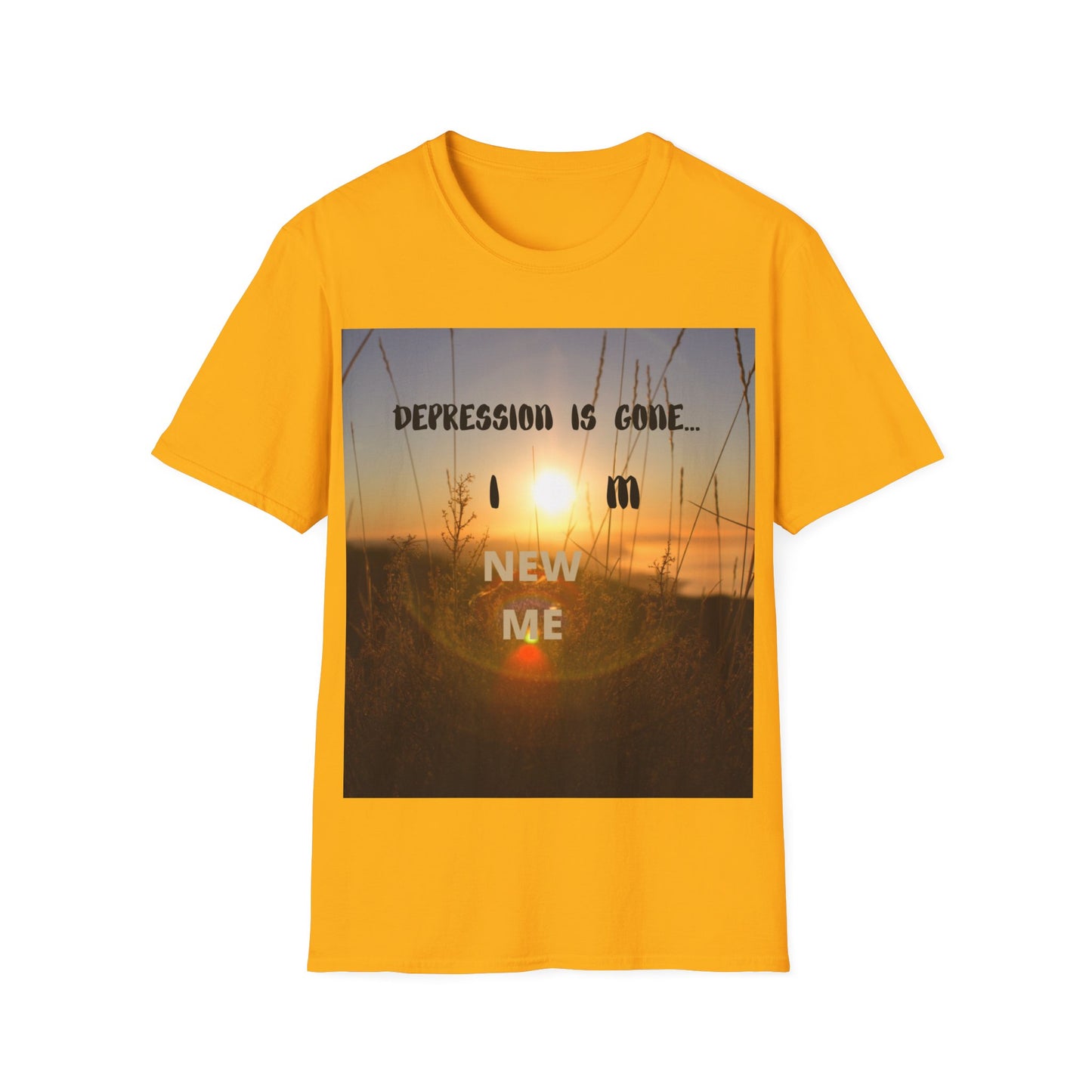 DEPRESSION IS GONE Unisex Softstyle T-Shirt