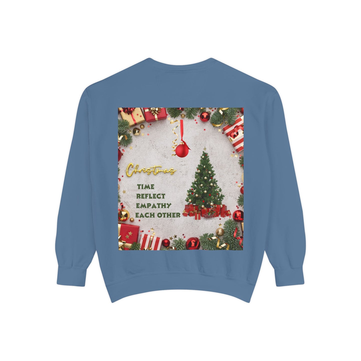 Cozy Holiday Sweatshirt - A New Life, New Hope, New Beginning, Christmas Gift, Unisex Apparel, Festive Wear, Winter Fashion