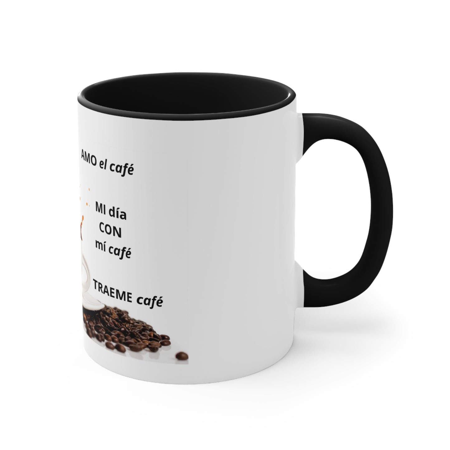 NEW ME IM AMO EL Café Accent Mugs