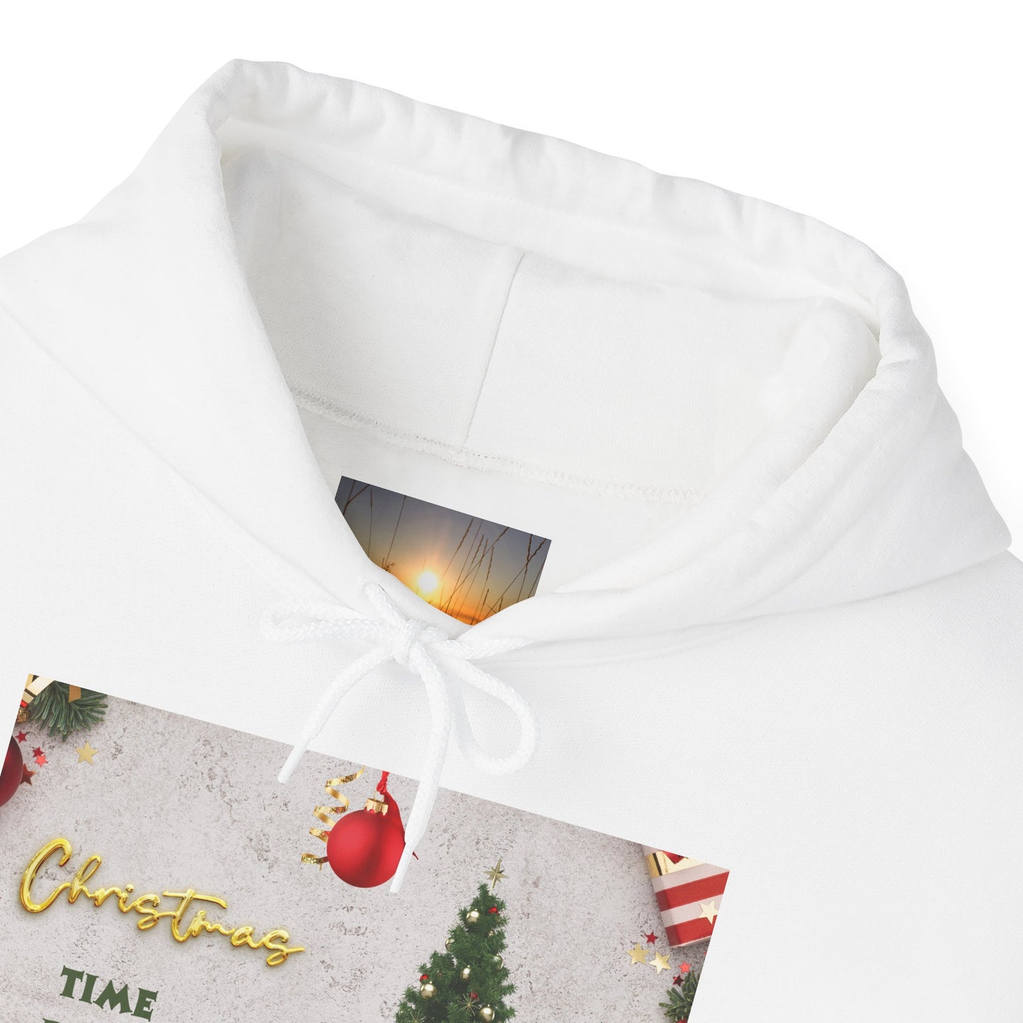 Christmas Vibe Hoodie, Festive Sweatshirt for Holiday Celebrations, Cozy Gift for Friends and Family, Unisex Winter Wear, Reflect Empathy