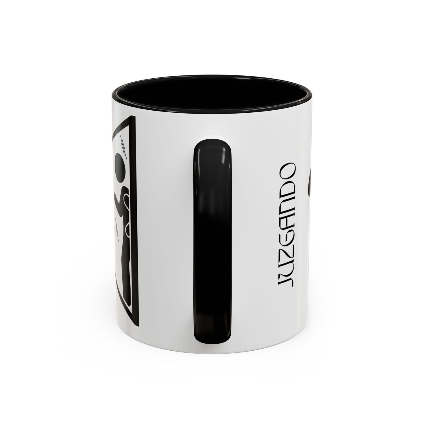 JUZGANDO Coffee Mug for Everyday Laughs, Funny Gift for Coffee Lovers, Quirky Office Mug, Unique Holiday Gift, Playful Drinkware