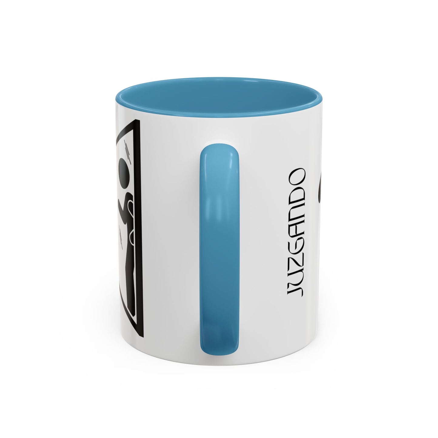JUZGANDO Coffee Mug for Everyday Laughs, Funny Gift for Coffee Lovers, Quirky Office Mug, Unique Holiday Gift, Playful Drinkware