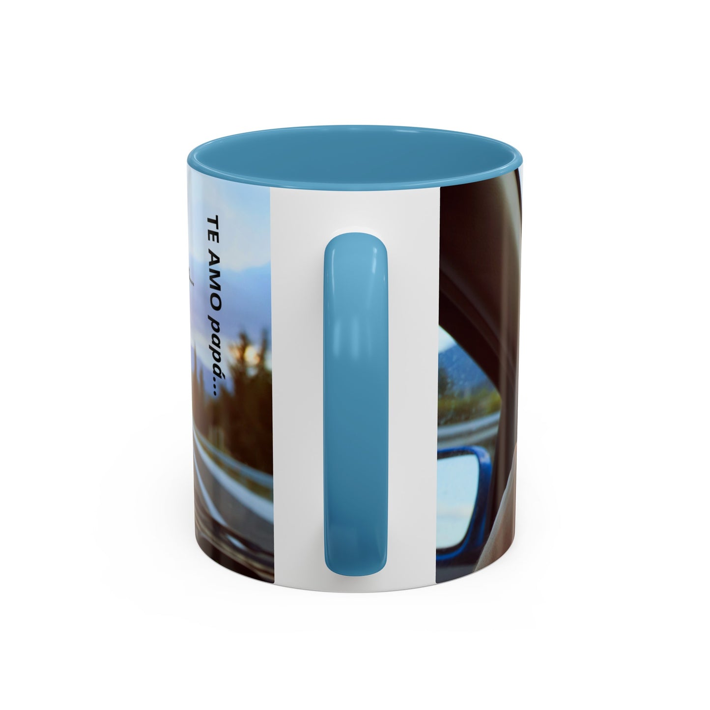 Gracias papá Accent Coffee Mug (11, 15oz)