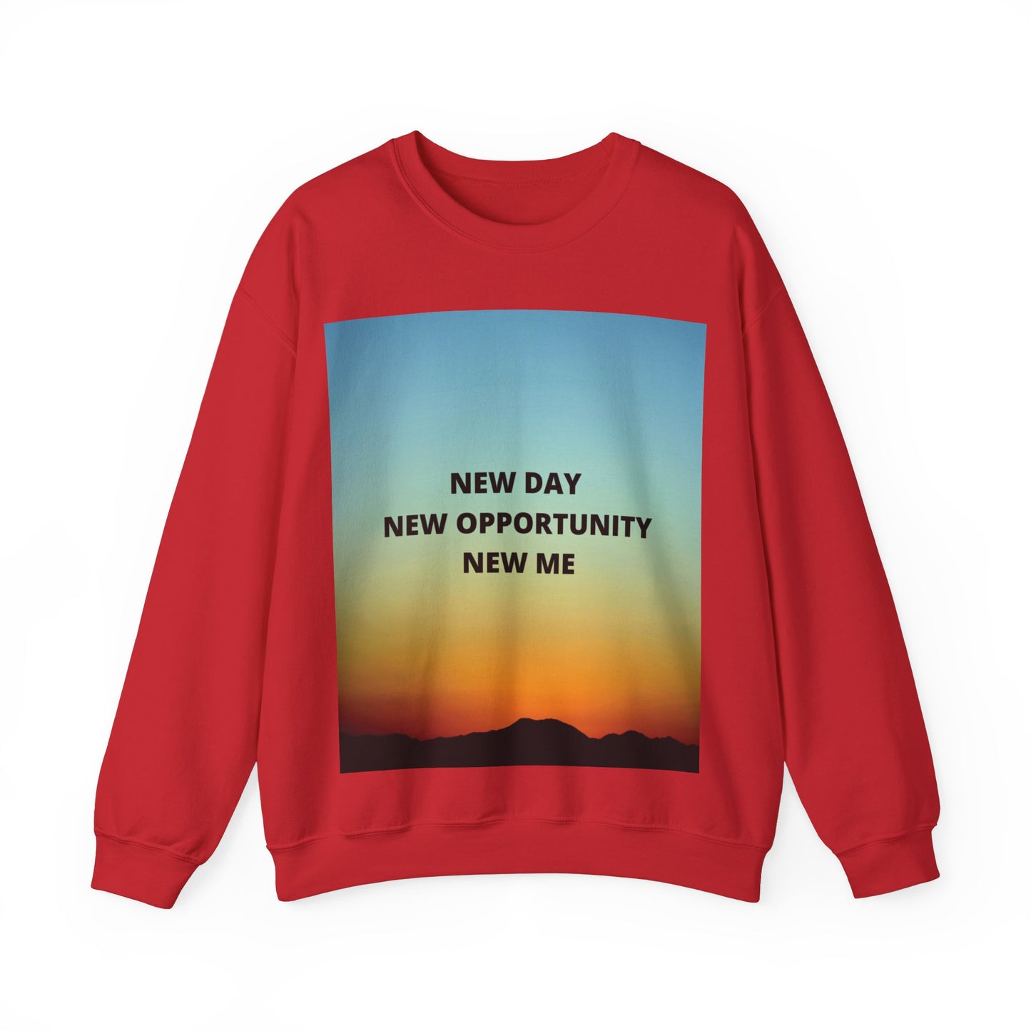 NEW DAY NEW OPPORTUNITY NEW ME Unisex Heavy Blend™ Crewneck Sweatshirt