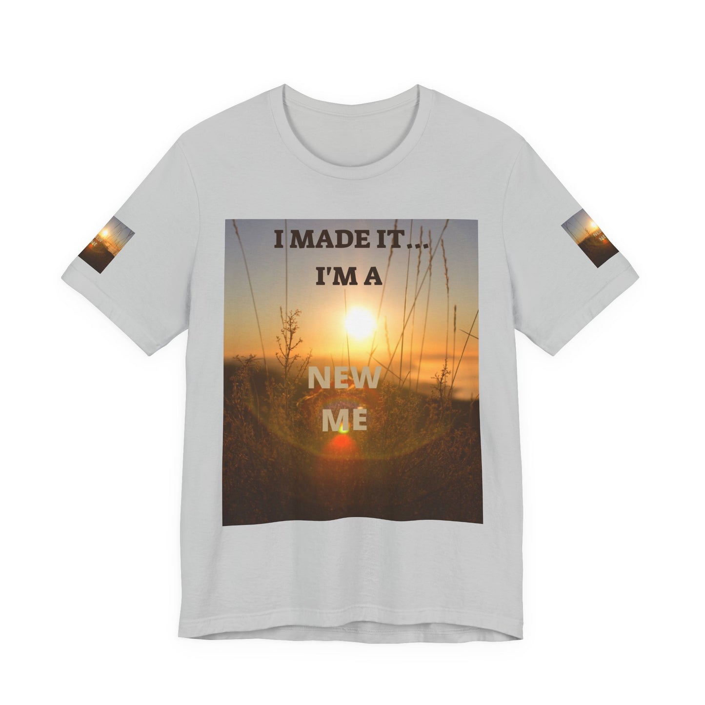 NEW ME IM Inspirational Unisex Tee | Celebrate New Beginnings, Motivational Shirt, Casual Wear, Gift for Self-Love, New Year, Personal Growth