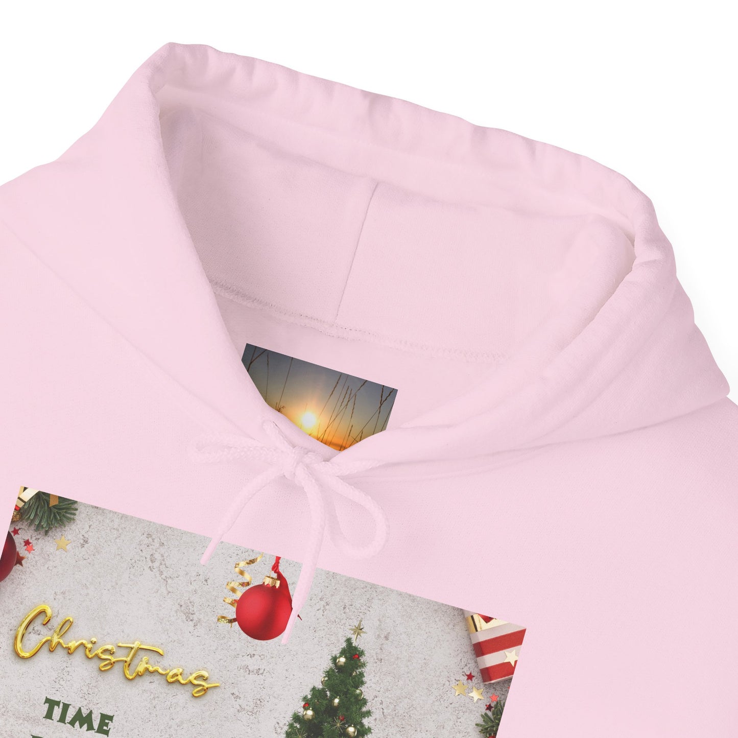 Christmas Vibe Hoodie, Festive Sweatshirt for Holiday Celebrations, Cozy Gift for Friends and Family, Unisex Winter Wear, Reflect Empathy
