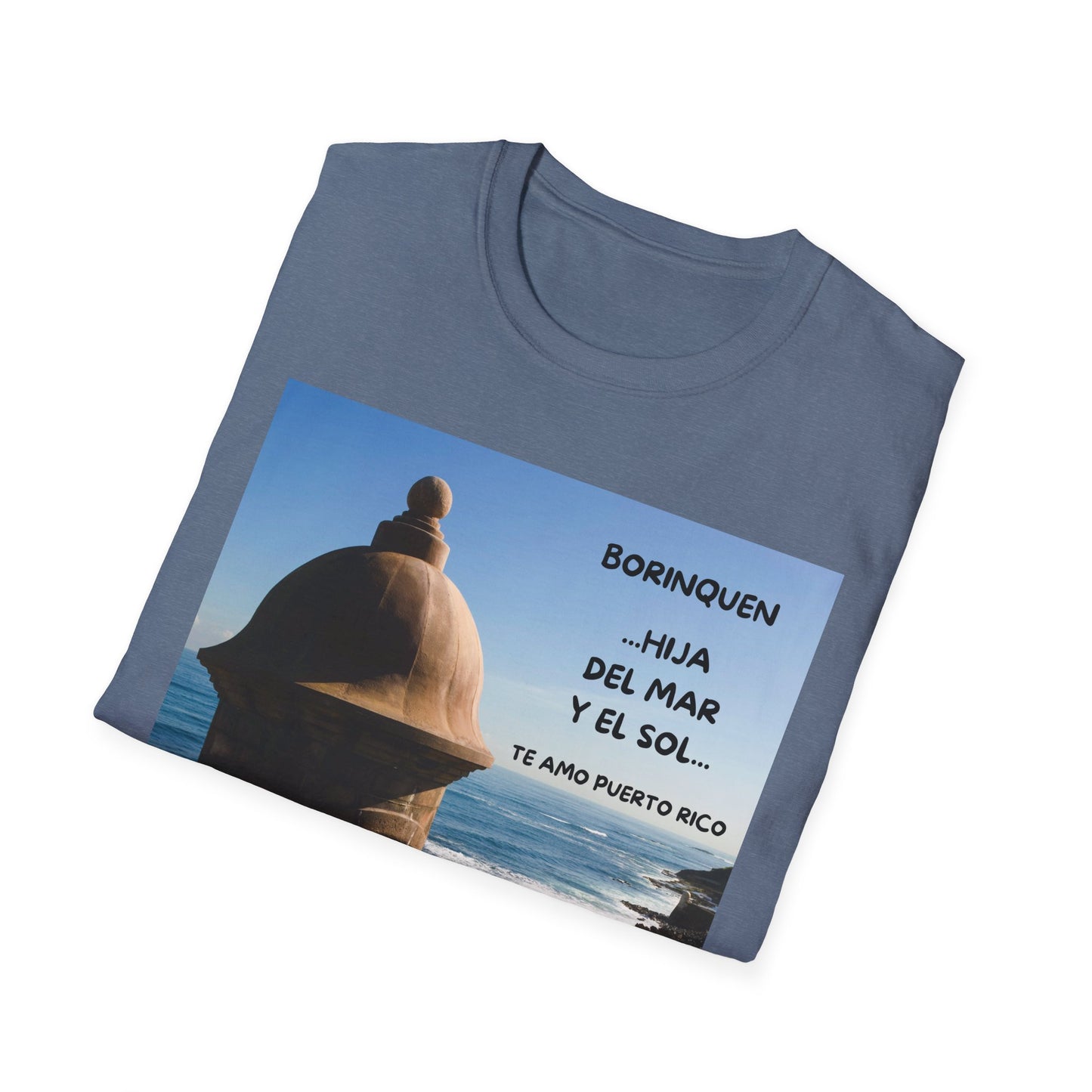 Puerto Rico Pride T-Shirt, Comfortable Tees for Celebrations, Gift for Travel Lovers, Unisex Softstyle T-Shirt, Tropical Vibe Apparel