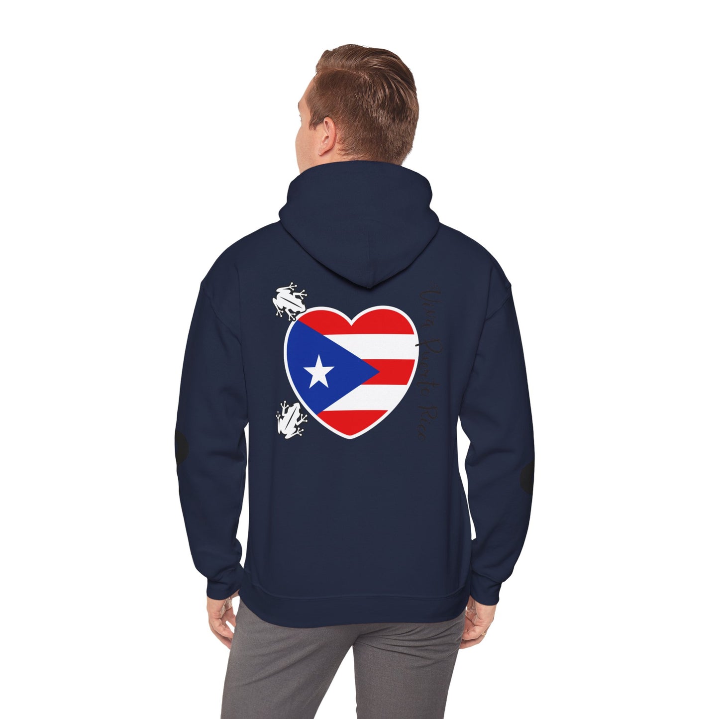 Puerto Rico Love Hooded Sweatshirt, Beach Vibes Sweatshirt, Unisex Vacation Hoodie, Island Life Apparel, Tropical Gift for Travelers