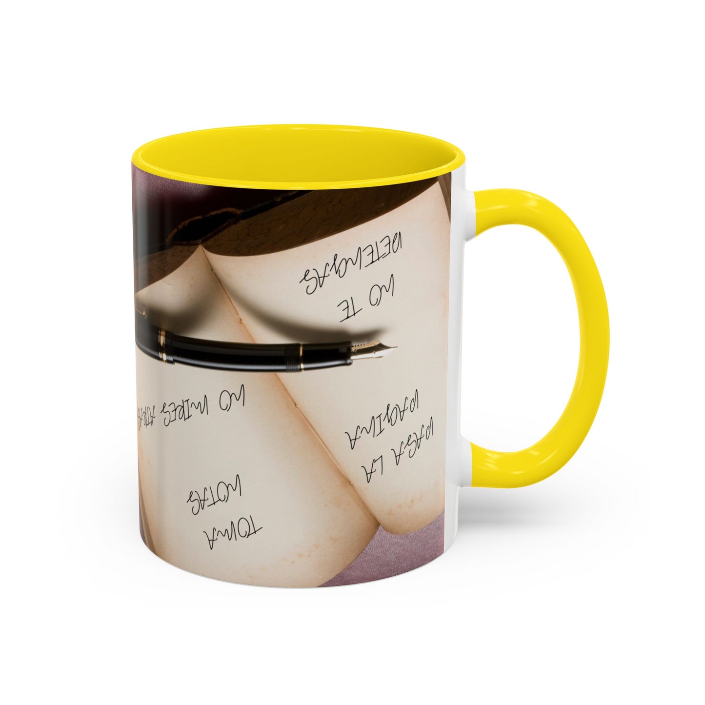 TURN THE PAGE NO TE DETENGAS Inspirational Accent Coffee Mug - Motivational Quotes, Perfect for Home or Office, Gift for Friends, Encouragement, Self-care