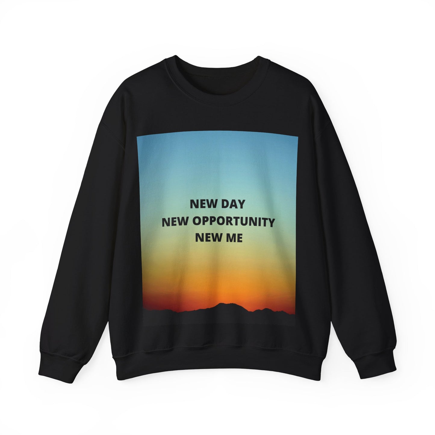 NEW DAY NEW OPPORTUNITY NEW ME Unisex Heavy Blend™ Crewneck Sweatshirt