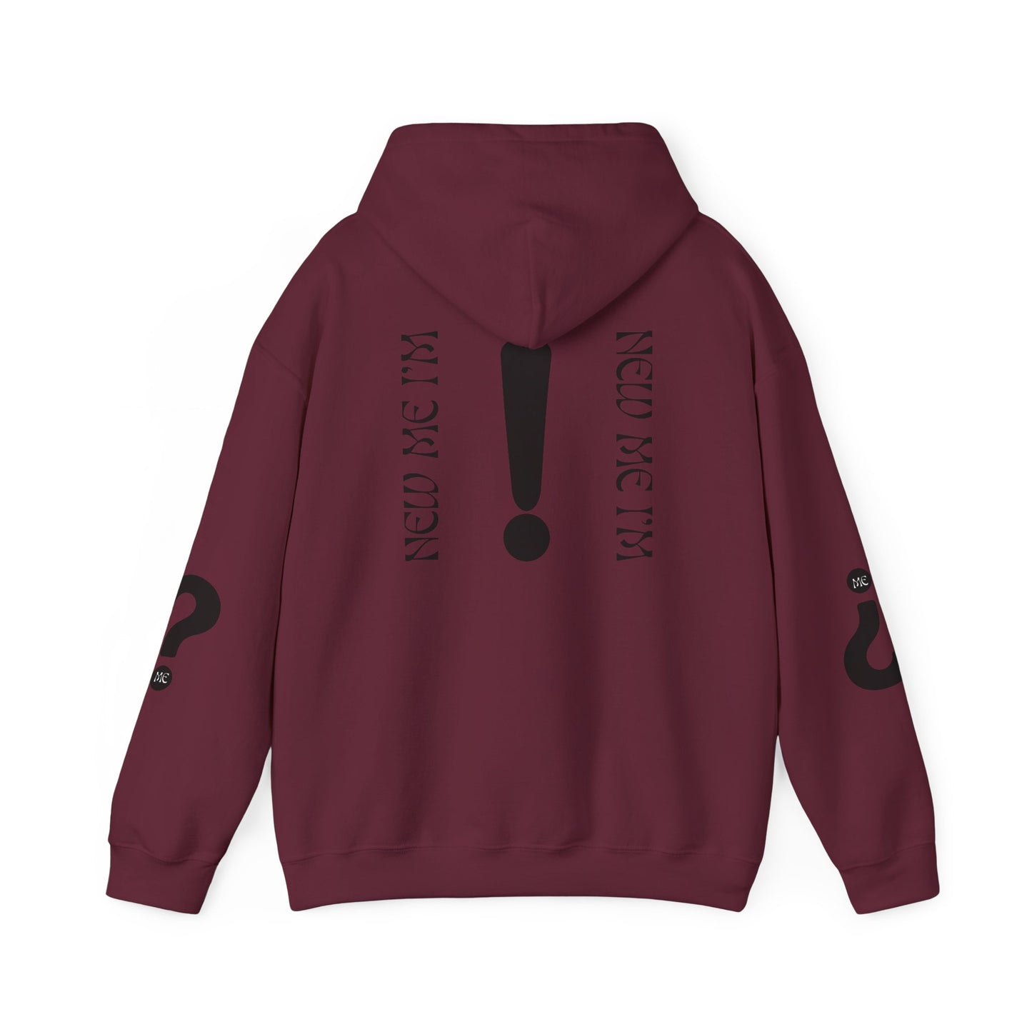 New Day, New Me Motivational Hoodie - Cozy Unisex Sweatshirt for Inspiration, Self-Care, Fitness Goals, Gift for Him, Her