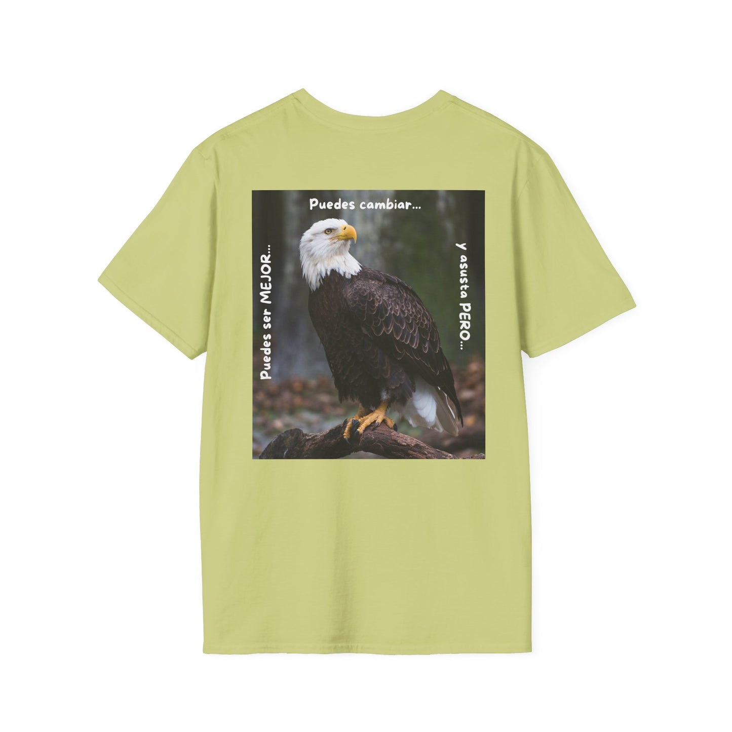 Puedes ser MEJOR Inspirational Eagle T-Shirt, Motivational Aviary Tee, Unisex Graphic Shirt, Perfect Gift for Nature Lovers