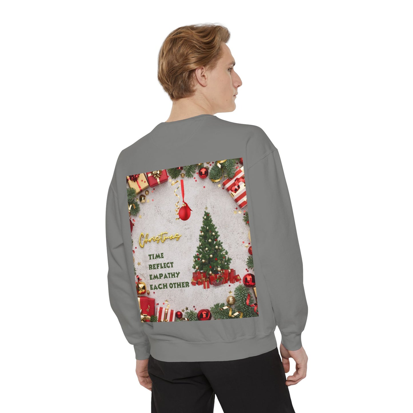 Cozy Holiday Sweatshirt - A New Life, New Hope, New Beginning, Christmas Gift, Unisex Apparel, Festive Wear, Winter Fashion