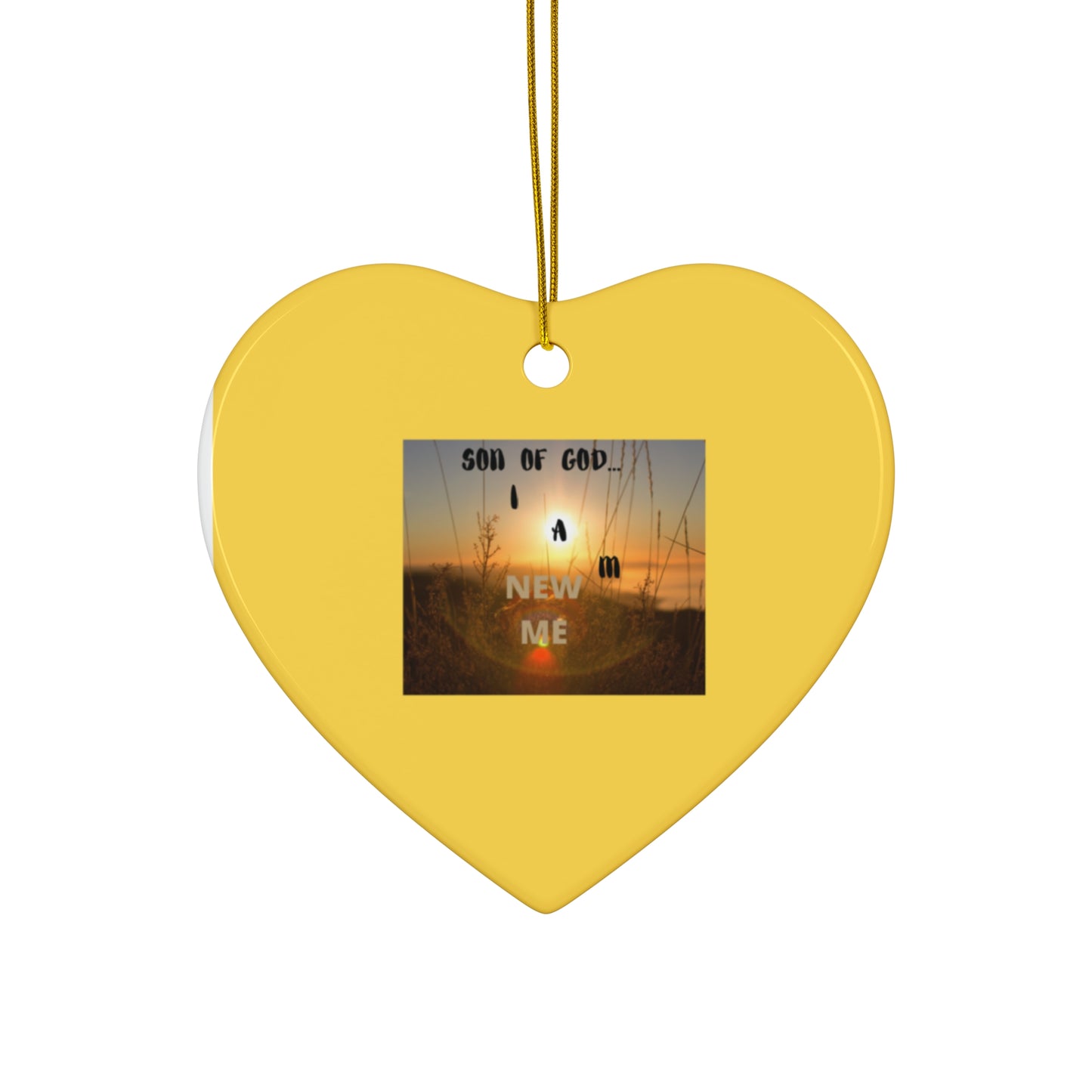 SON OF GOD Ceramic Ornament, 4 Shapes