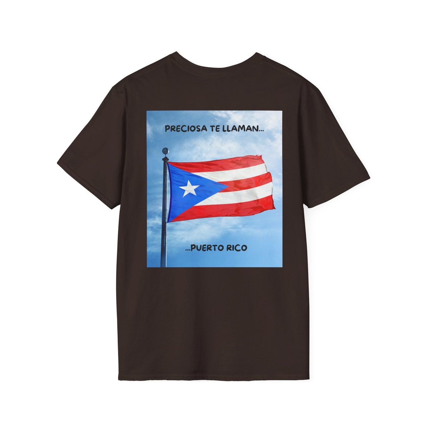 Puerto Rico Pride T-Shirt, Comfortable Tees for Celebrations, Gift for Travel Lovers, Unisex Softstyle T-Shirt, Tropical Vibe Apparel