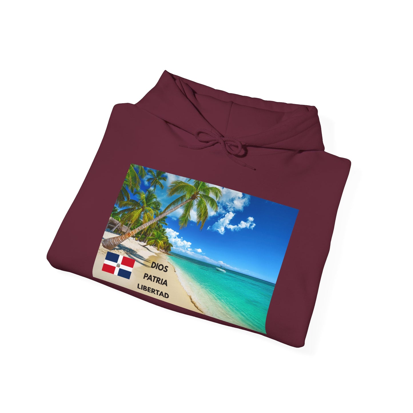 Dominican Republic Hoodie, Tropical Vibe Sweatshirt, Unisex Travel Apparel, Beach Lover Gift, Cultural Heritage Clothing