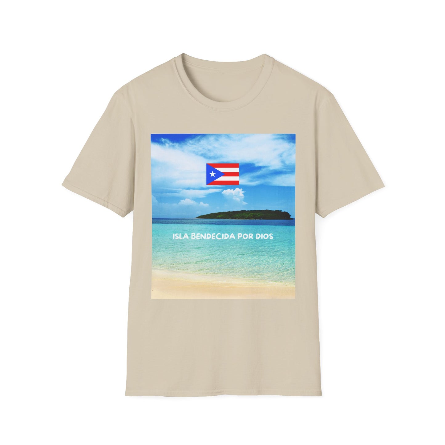 Puerto Rico Pride T-Shirt, Beach Vacation Tee, Unisex Graphic Shirt, Lighthouse Design, Caribbean Summer Wear