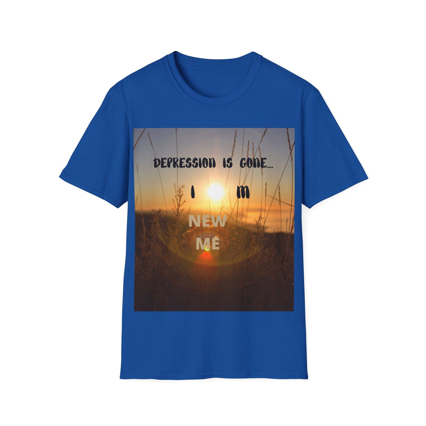 DEPRESSION IS GONE Unisex Softstyle T-Shirt