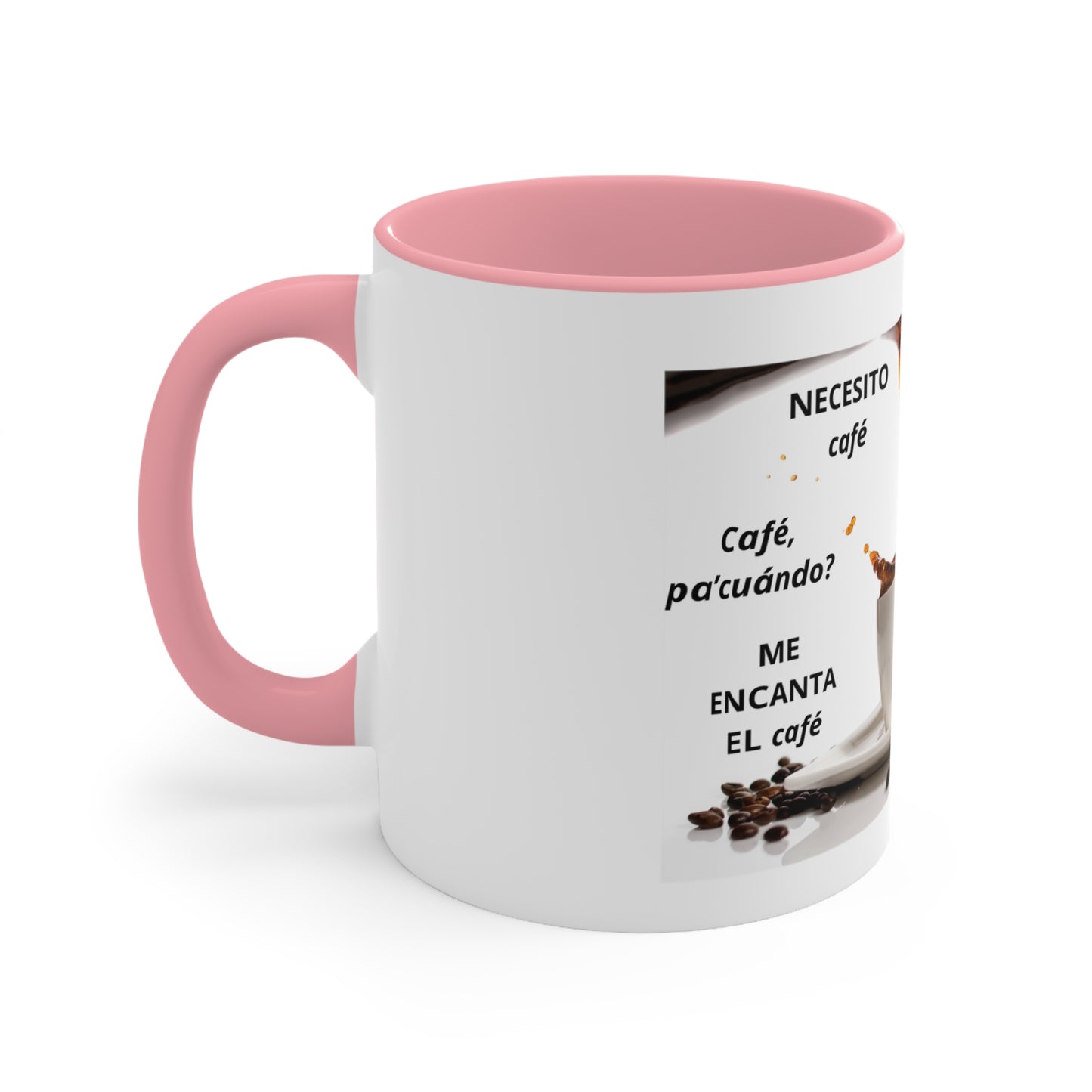NEW ME IM AMO EL Café Accent Mugs