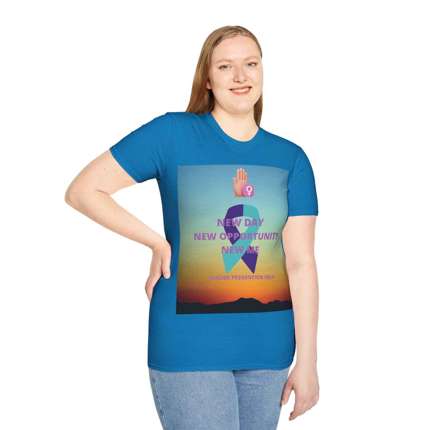 SUICIDE PREVENTION Unisex Softstyle T-Shirt