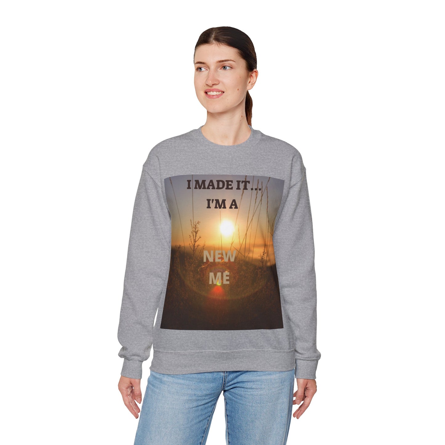 I MADE IT Unisex Heavy Blend™ Crewneck Sweatshirt