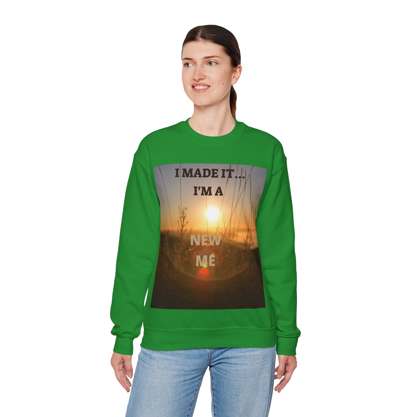 I MADE IT Unisex Heavy Blend™ Crewneck Sweatshirt