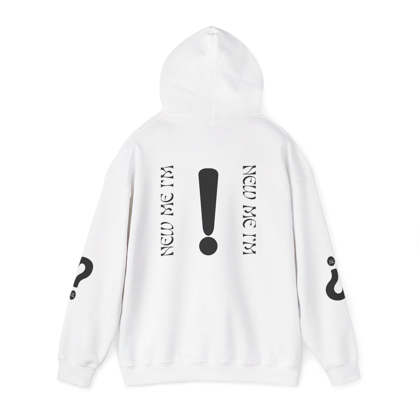 New Day, New Me Motivational Hoodie - Cozy Unisex Sweatshirt for Inspiration, Self-Care, Fitness Goals, Gift for Him, Her