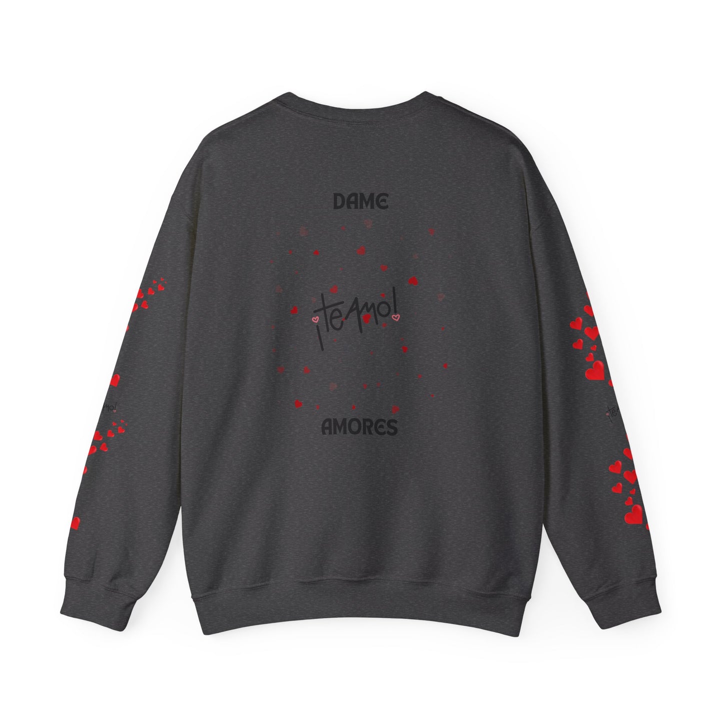 YOU AND ME Romantic Crewneck Sweatshirt, Valentine's Day Gift, Heart Sweatshirt, Unisex Love Hoodie, Couples Apparel