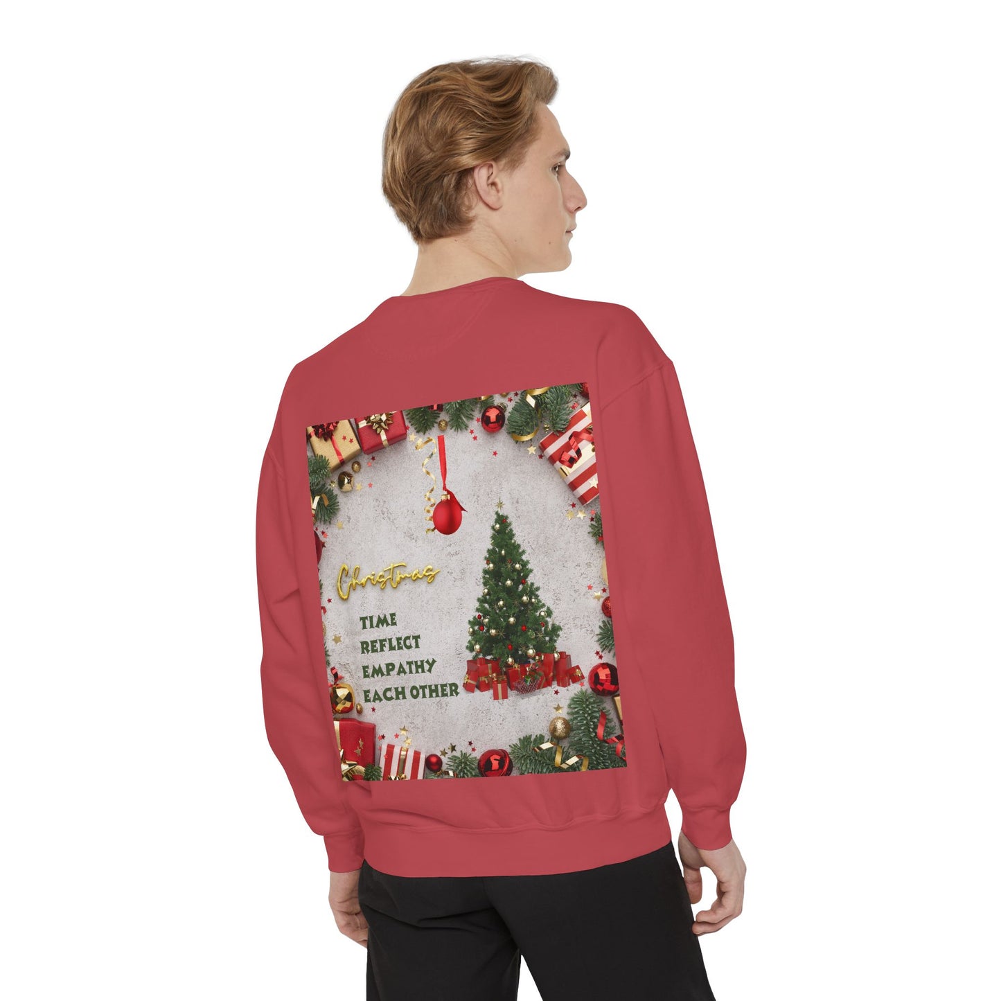 Cozy Holiday Sweatshirt - A New Life, New Hope, New Beginning, Christmas Gift, Unisex Apparel, Festive Wear, Winter Fashion