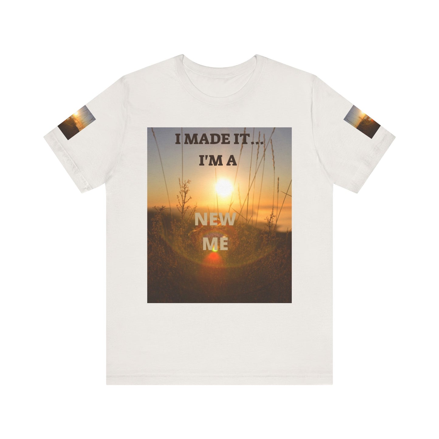 NEW ME IM Inspirational Unisex Tee | Celebrate New Beginnings, Motivational Shirt, Casual Wear, Gift for Self-Love, New Year, Personal Growth