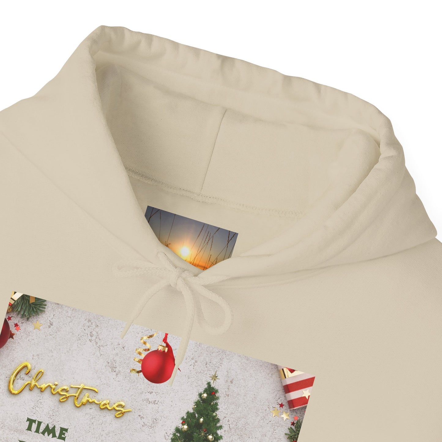 Christmas Vibe Hoodie, Festive Sweatshirt for Holiday Celebrations, Cozy Gift for Friends and Family, Unisex Winter Wear, Reflect Empathy