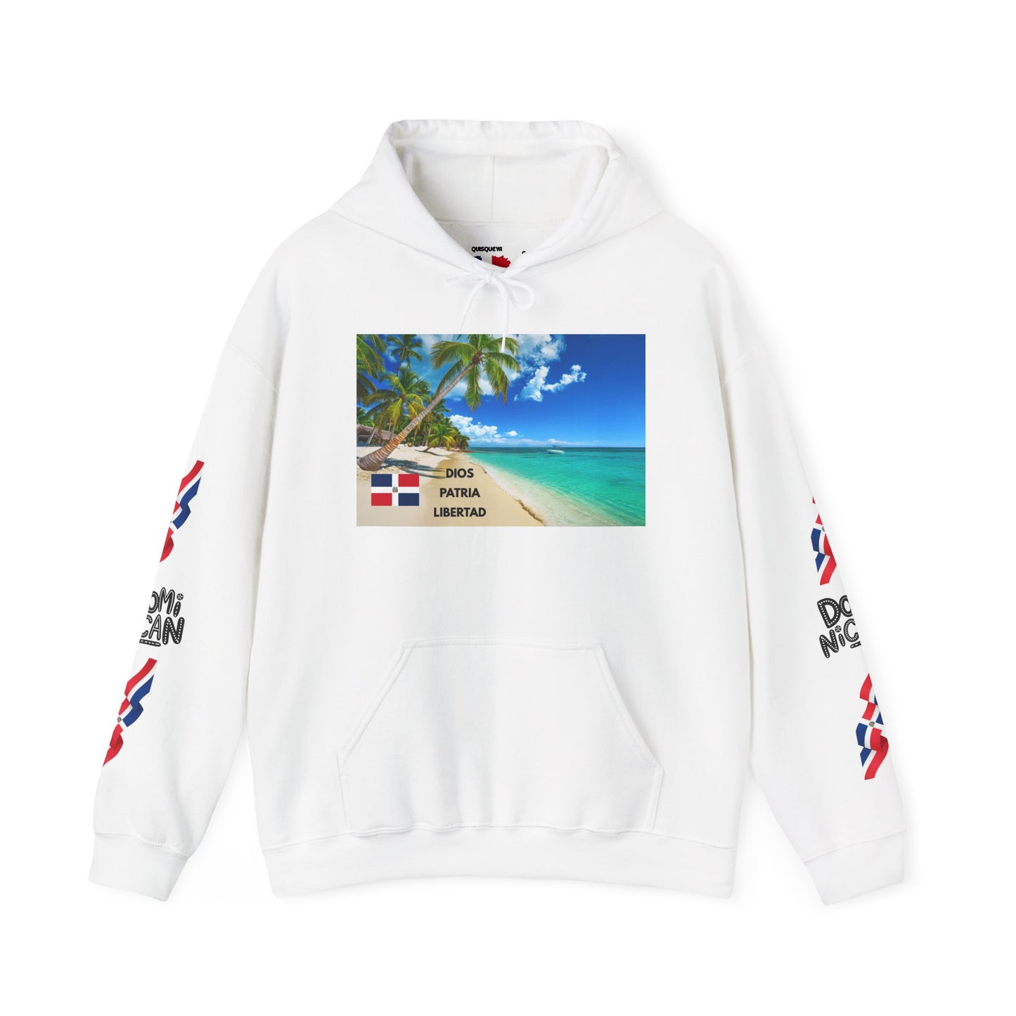 Dominican Republic Hoodie, Tropical Vibe Sweatshirt, Unisex Travel Apparel, Beach Lover Gift, Cultural Heritage Clothing
