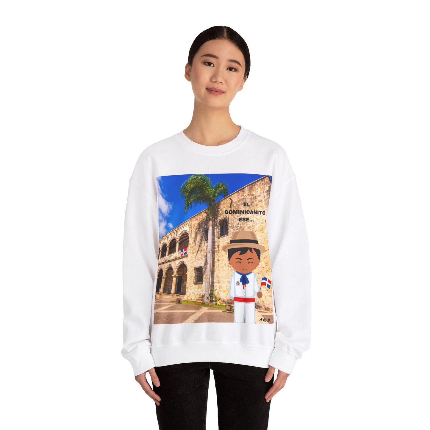 EL DOMINICANITO ESE Unisex Heavy Blend™ Crewneck Sweatshirt
