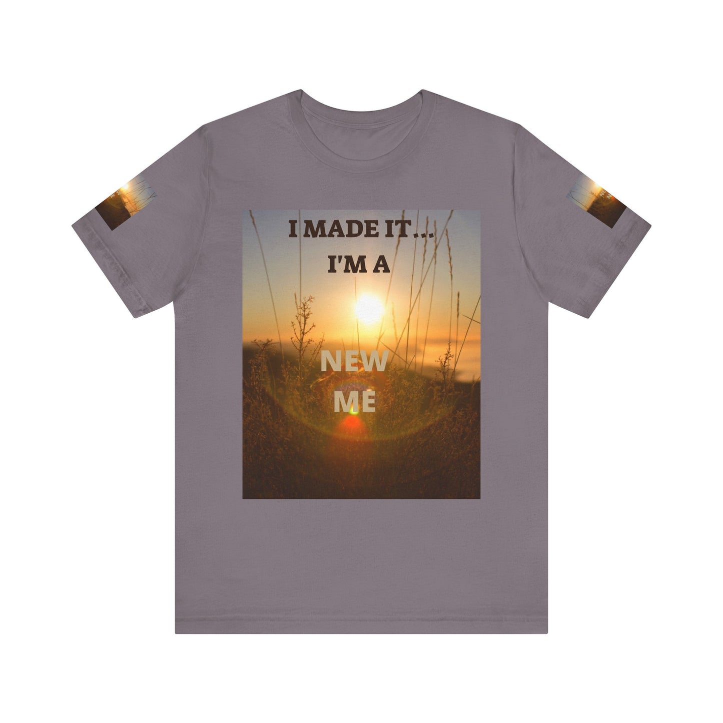 NEW ME IM Inspirational Unisex Tee | Celebrate New Beginnings, Motivational Shirt, Casual Wear, Gift for Self-Love, New Year, Personal Growth