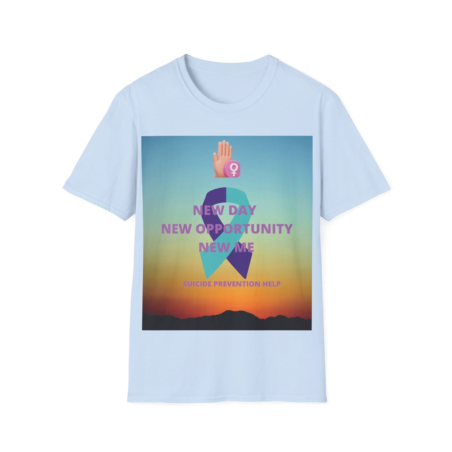 SUICIDE PREVENTION Unisex Softstyle T-Shirt