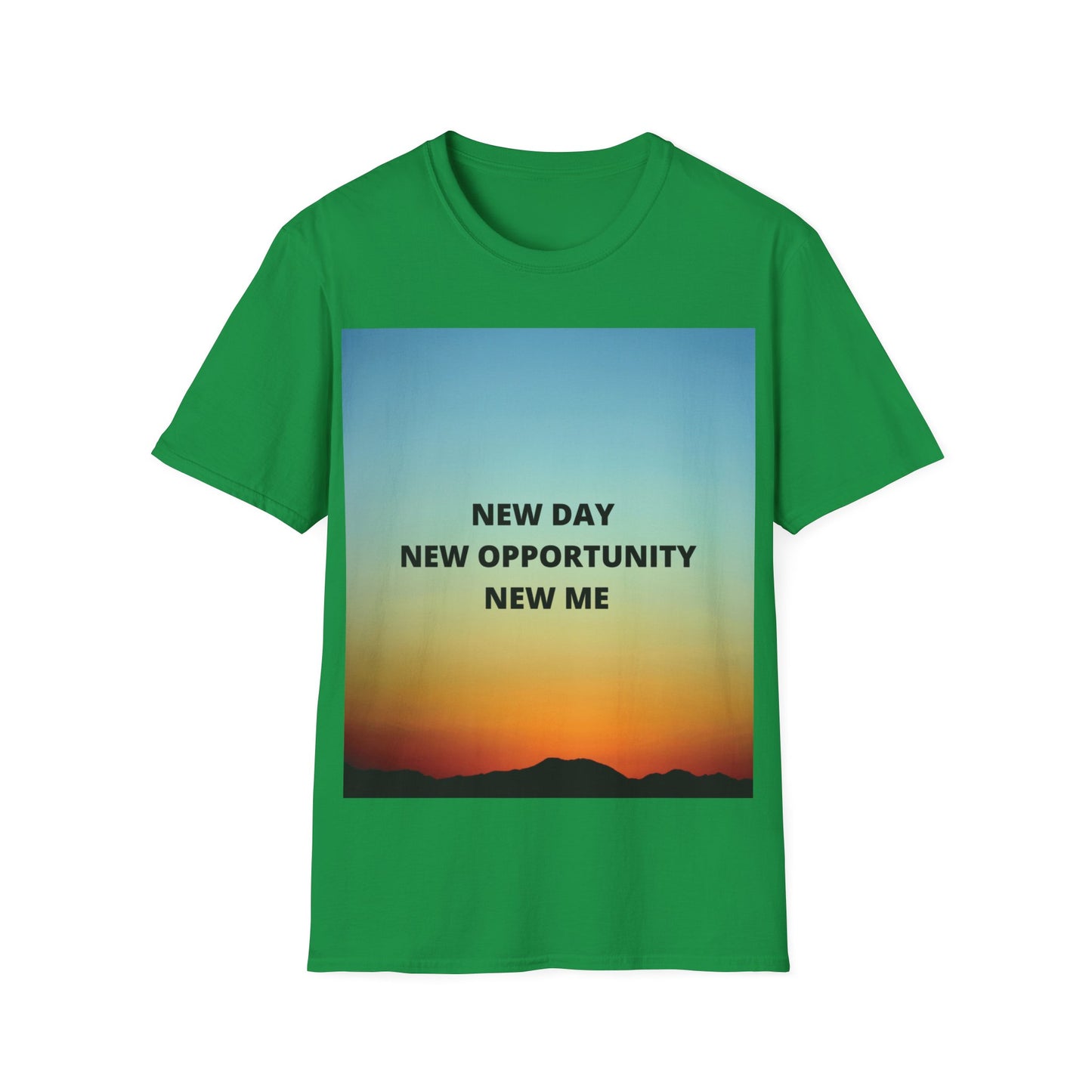 NEW DAY NEW OPPORTUNITY NEW ME Unisex Softstyle T-Shirt