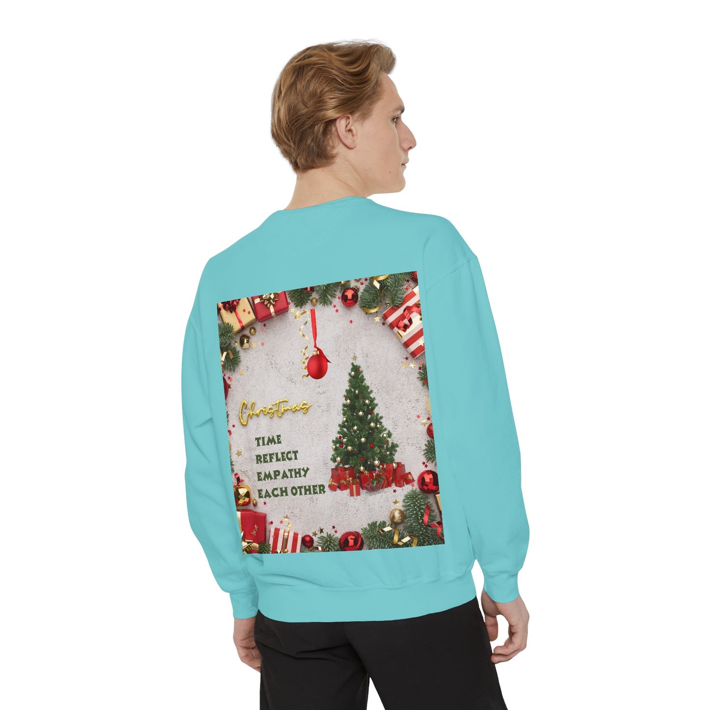 Cozy Holiday Sweatshirt - A New Life, New Hope, New Beginning, Christmas Gift, Unisex Apparel, Festive Wear, Winter Fashion