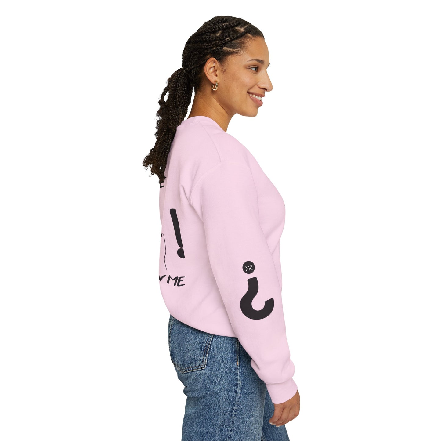 SHHH! SILENCE Unisex Humor Crewneck Sweatshirt: Funny Silence Design, Perfect for Gifting, Casual Wear, Birthday, Holidays, Conversation Starter